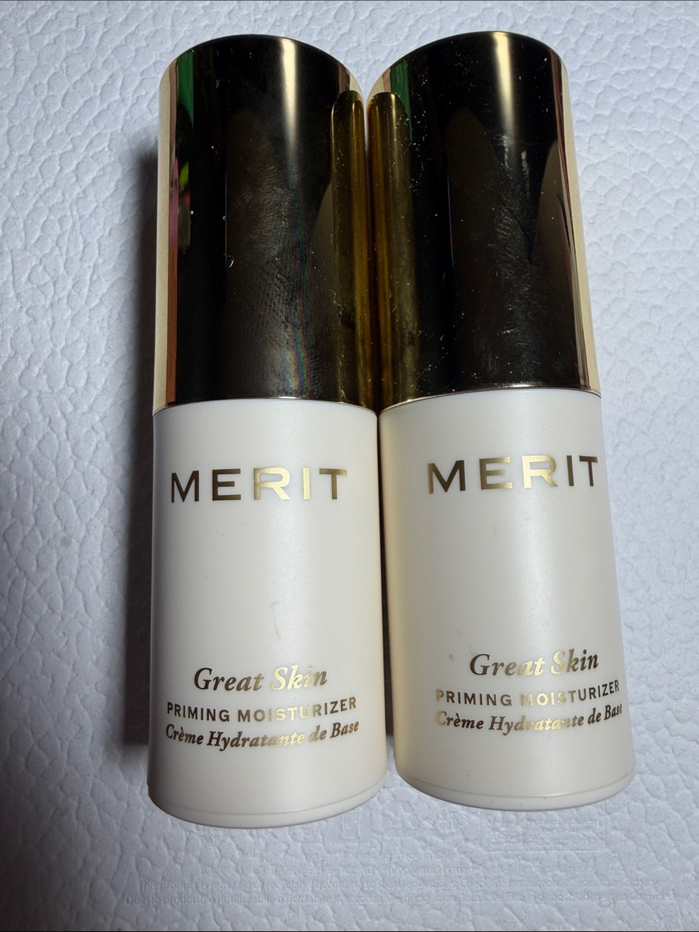 MERIT Great Skin Priming Moisturizer — White with Gold Cap